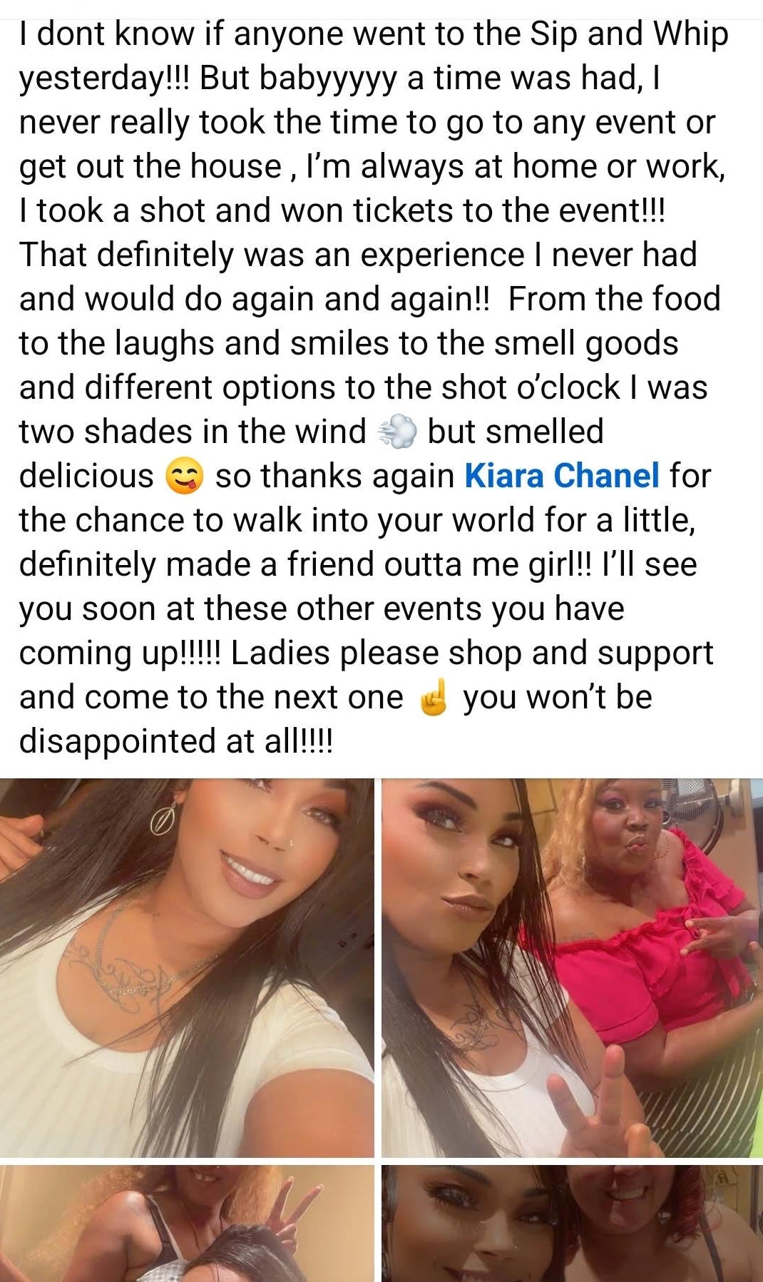 Mother’s Day Sip-N-Whip Charlotte