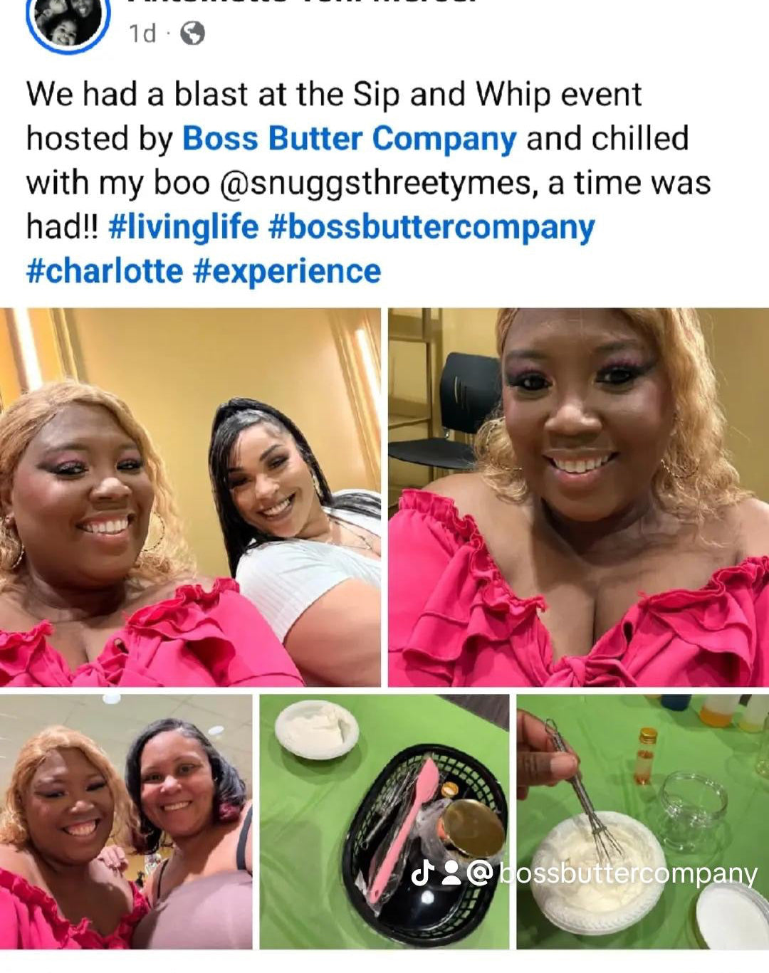 Mother’s Day Sip-N-Whip Charlotte